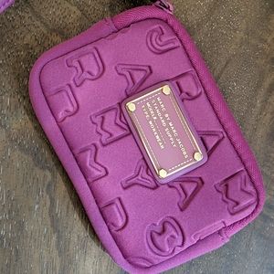 Marc by Marc Jacobs Magenta Neoprene Wristlet